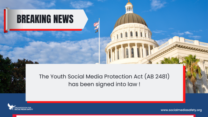 Youth Social Media Protection Act Signed Into Law